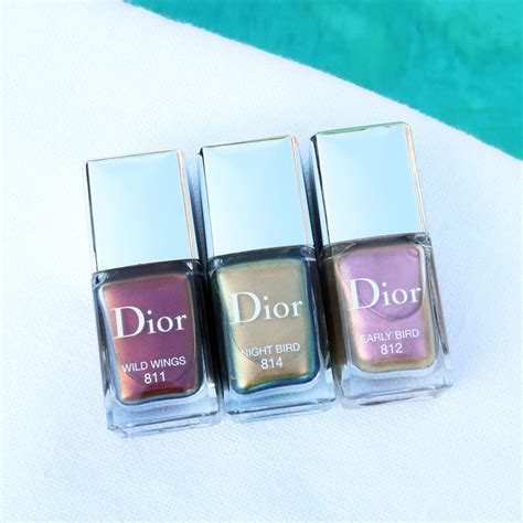 dior nail polish night bird